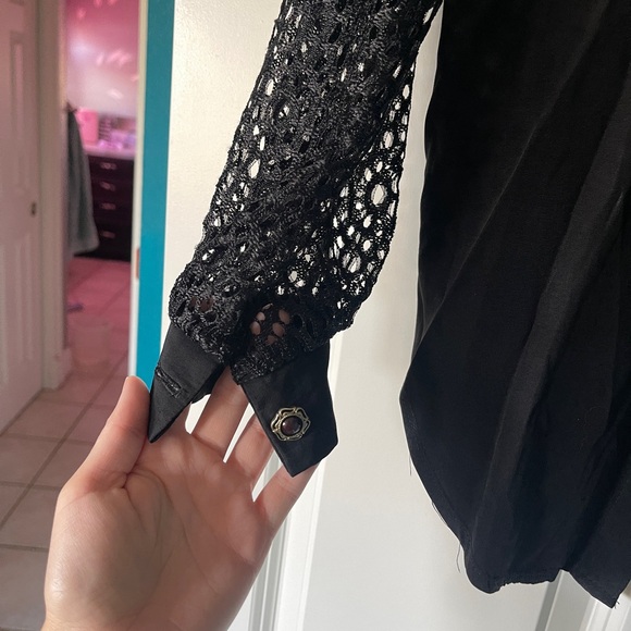 Vintage Western Jennifer Fringe Button Down - Picture 3 of 5